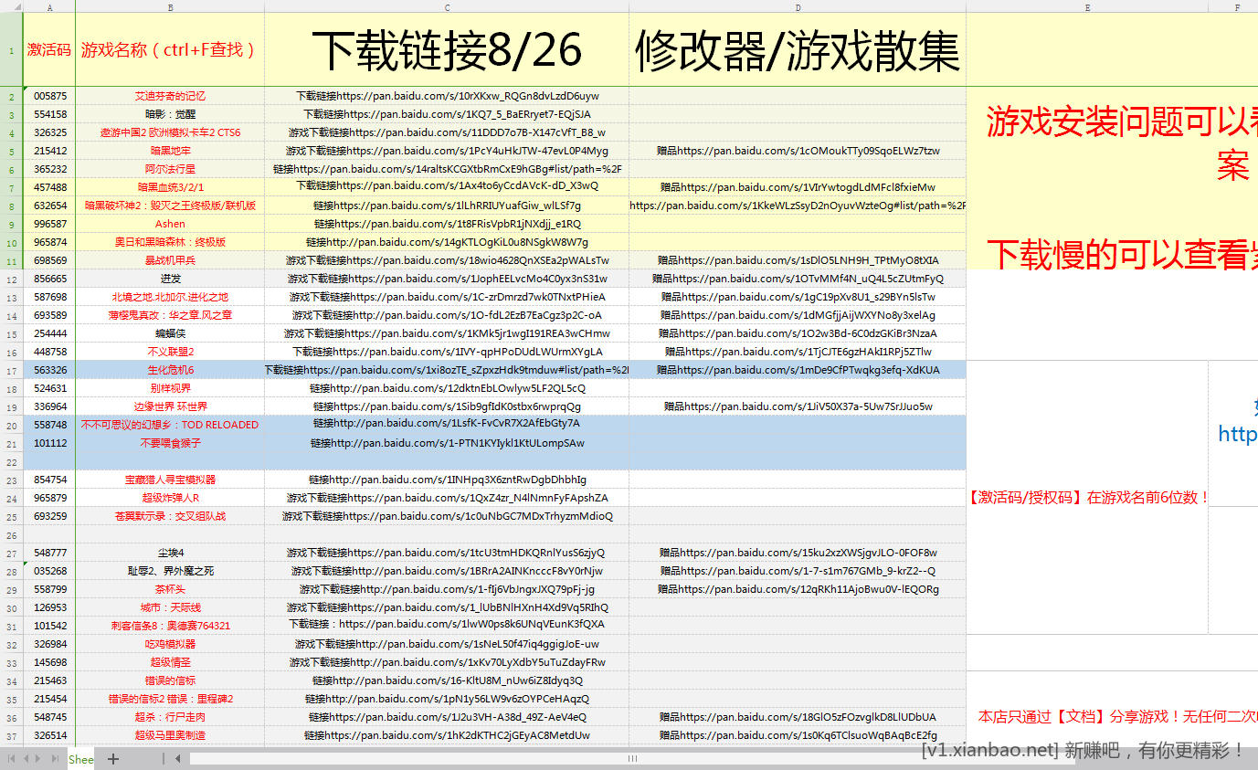 淘宝买的 800种 单机游戏集合(含破解器)分享一下-反馈吧