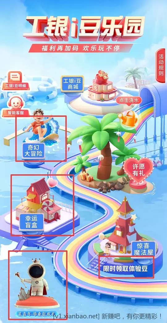 7月工行工行6个路径领i豆 - 线报酷
