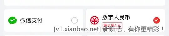 京东中行数币支付-4r - 线报酷