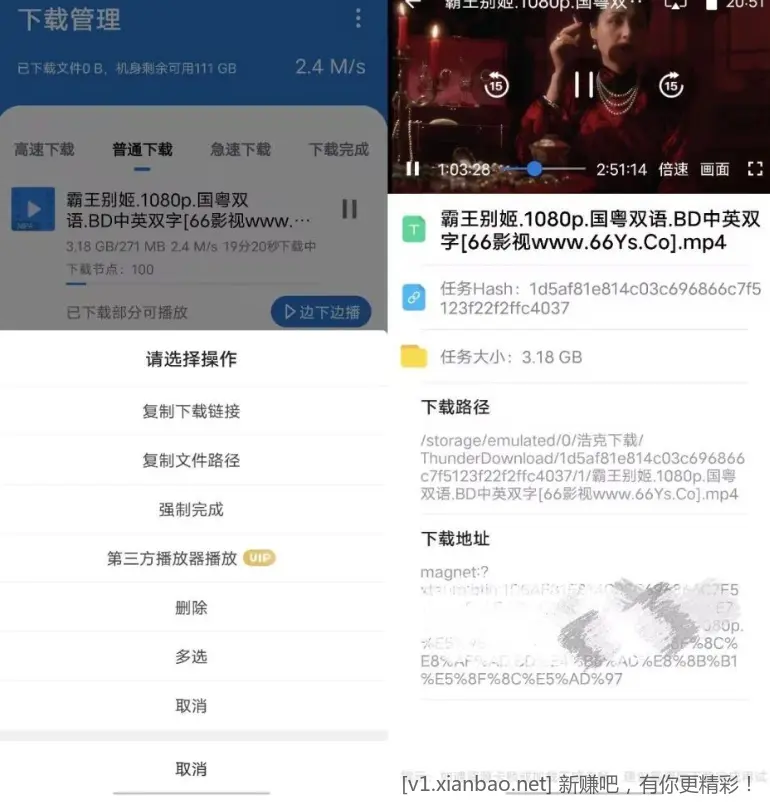 浩克下载高级版，比肩比特彗星，安卓手机的最强下载应用 - 线报酷