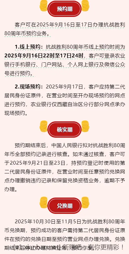 抗战胜利80周年纪念币来了 - 线报酷