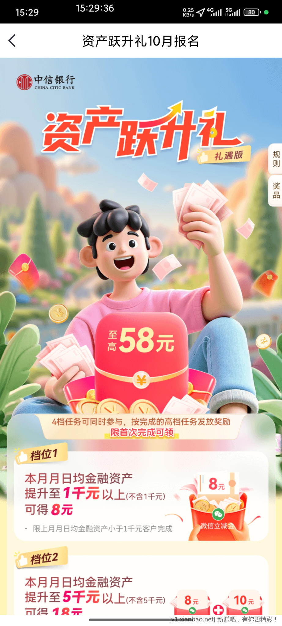 中信资产跃升礼-礼遇 - 惠发布