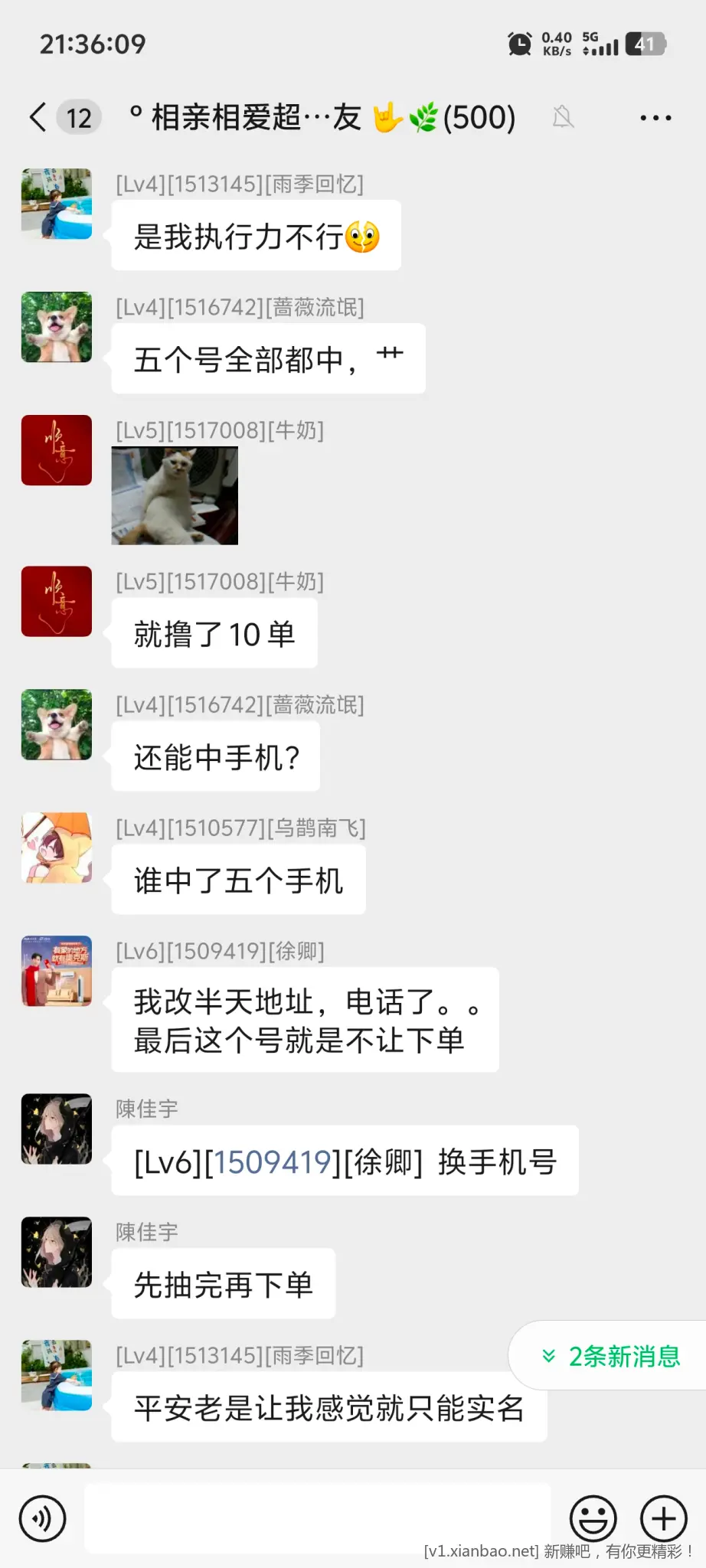 进群聊天拉 - 线报酷