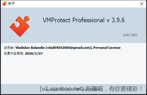VMProtect_Professional_3.9.6_Build_2385特别版 - 线报酷