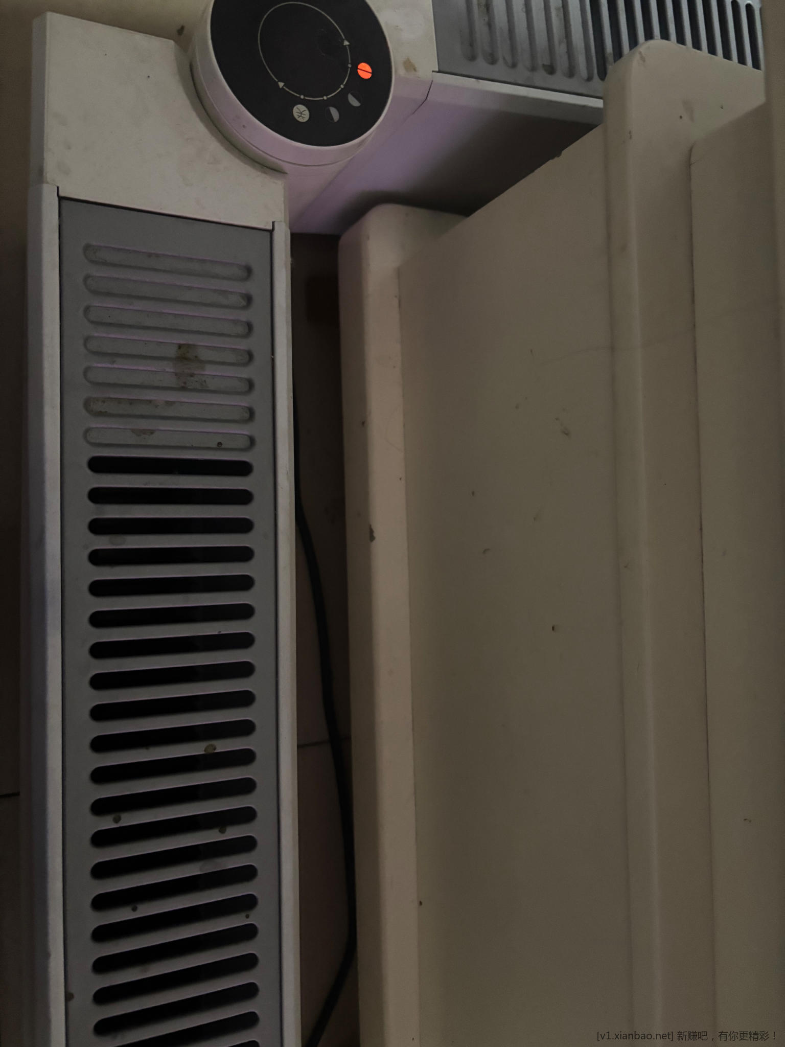 回老家了，没暖气，踢脚线暖气还挺好用 - 线报酷