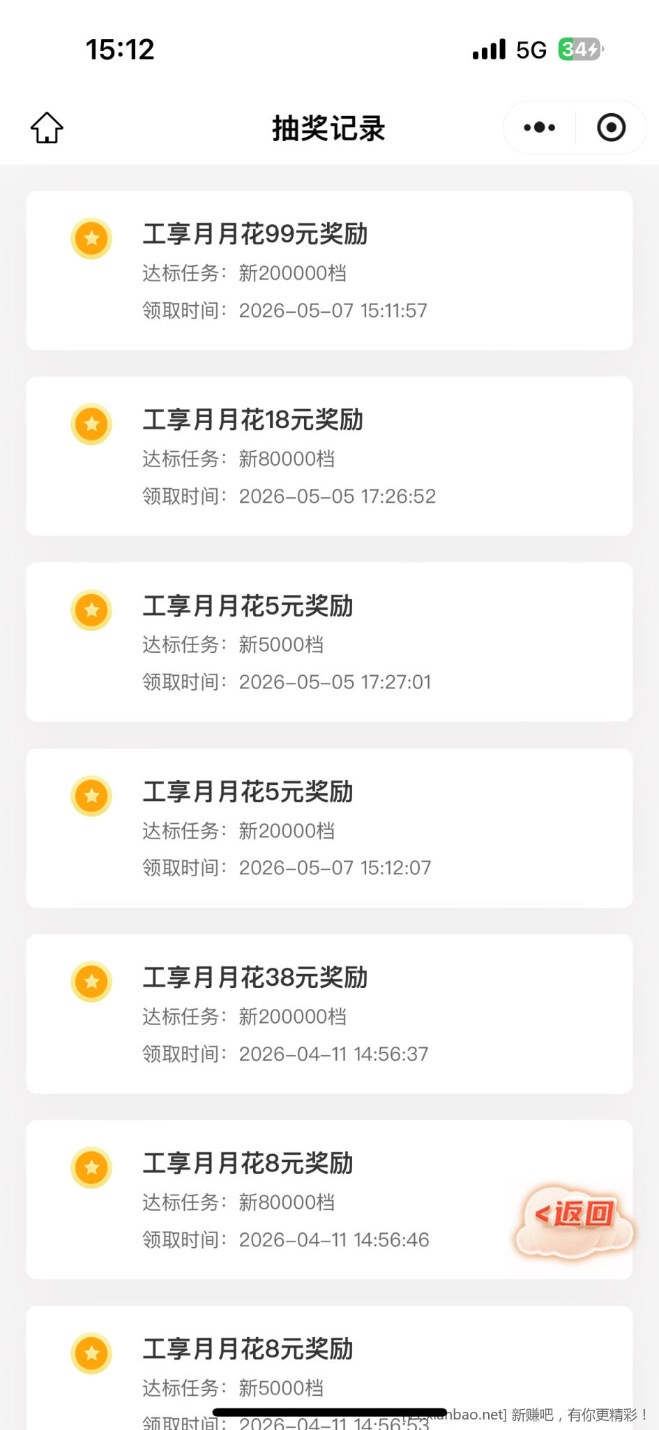 工行消费水了