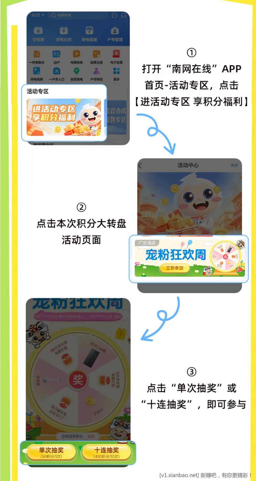 南方电网抽奖 - 86线报