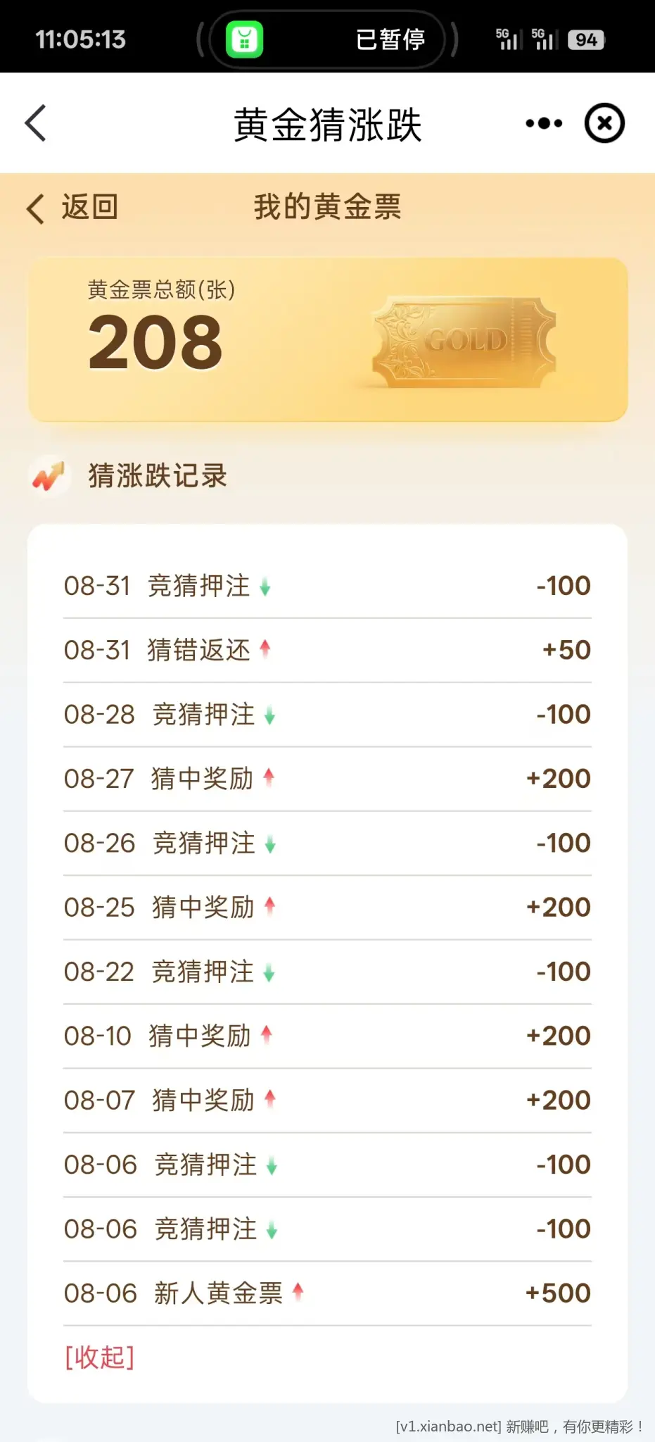 中信黄金体验金（活动12月31日截止） - 线报酷