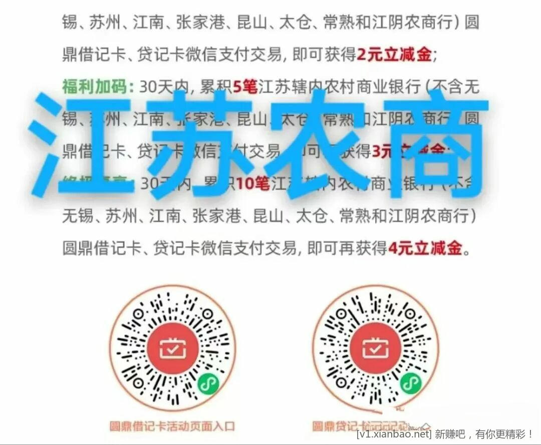 📢 9🈷️部分银行微信月月刷活动!卡多的速度报名撸啊撸 - 线报酷