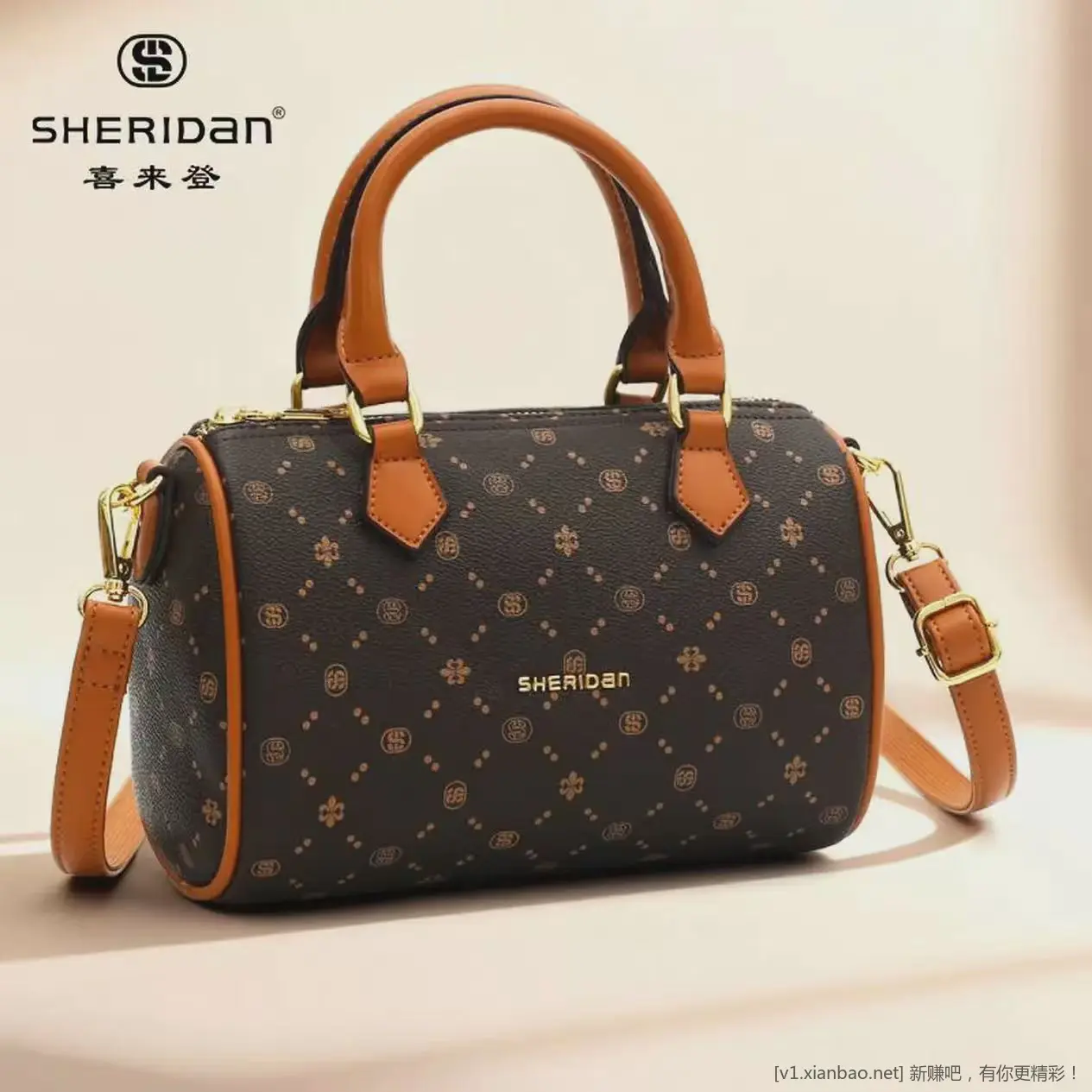 女包发车🌸喜来登（SHERIDAN）2026新款轻奢高级波士顿枕头包 到手81 - 线报酷